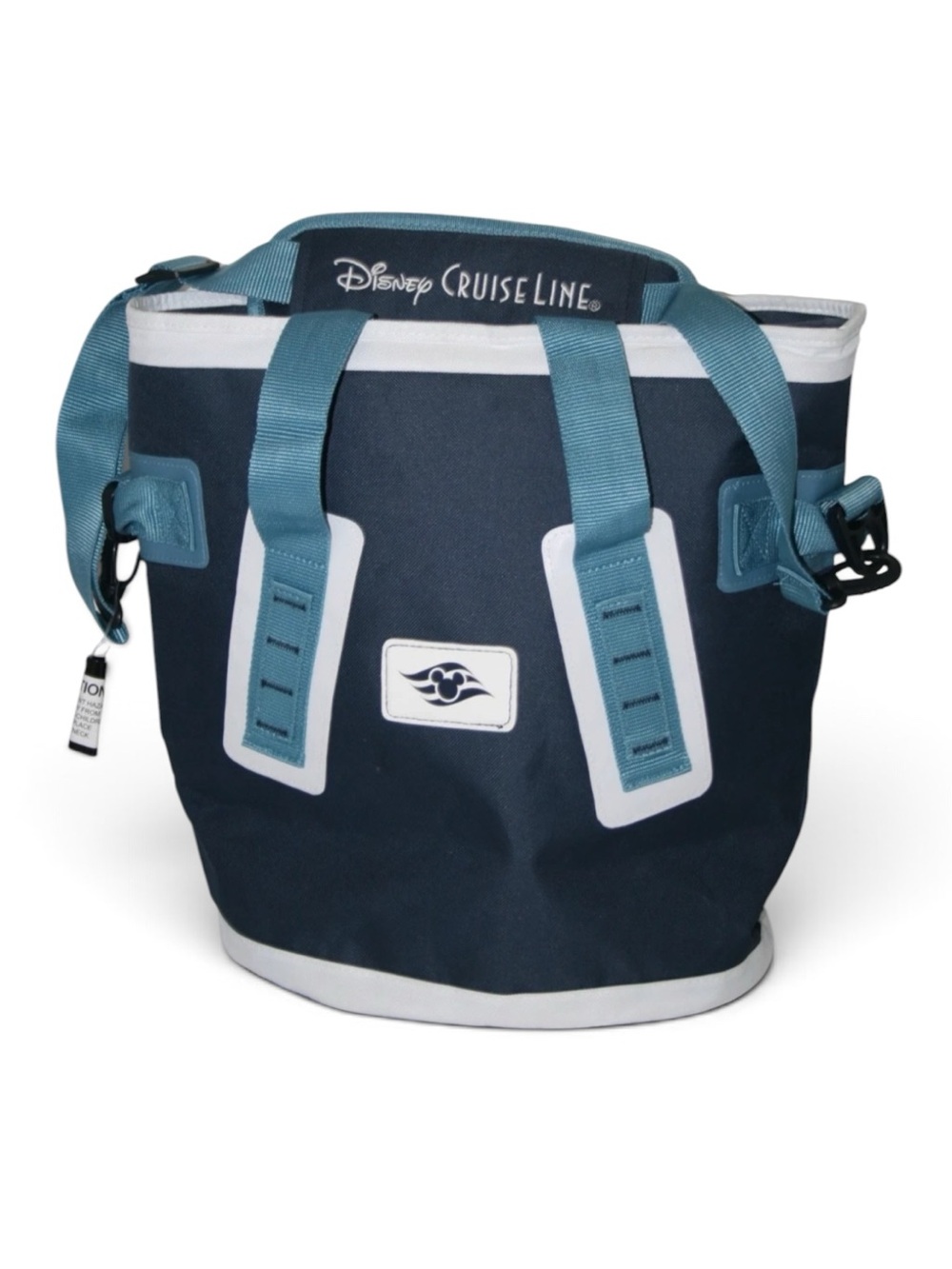 Disney Cruise Line DCL Mickey Mouse Blue White Insulated Cooler Tote Bag - NWT